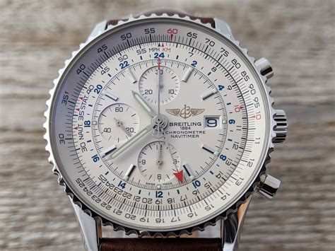 breitling navitimer world gmt white|Breitling Navitimer price list.